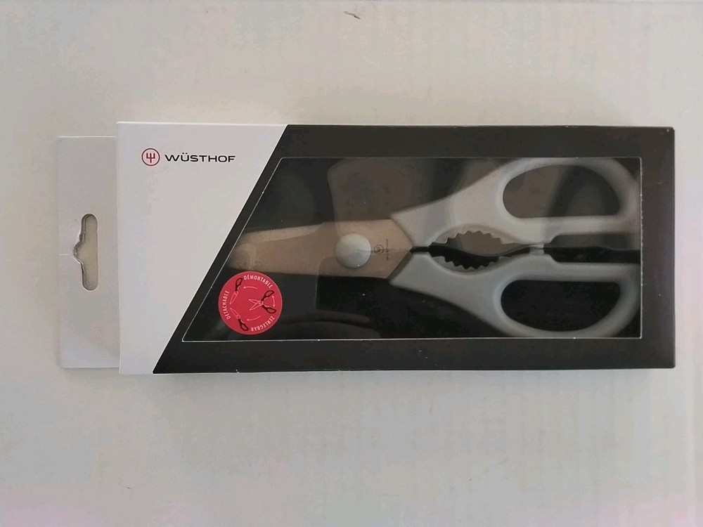 Wusthof Come-Apart (Detachable) Kitchen Shears / Scissors - Gray Handle