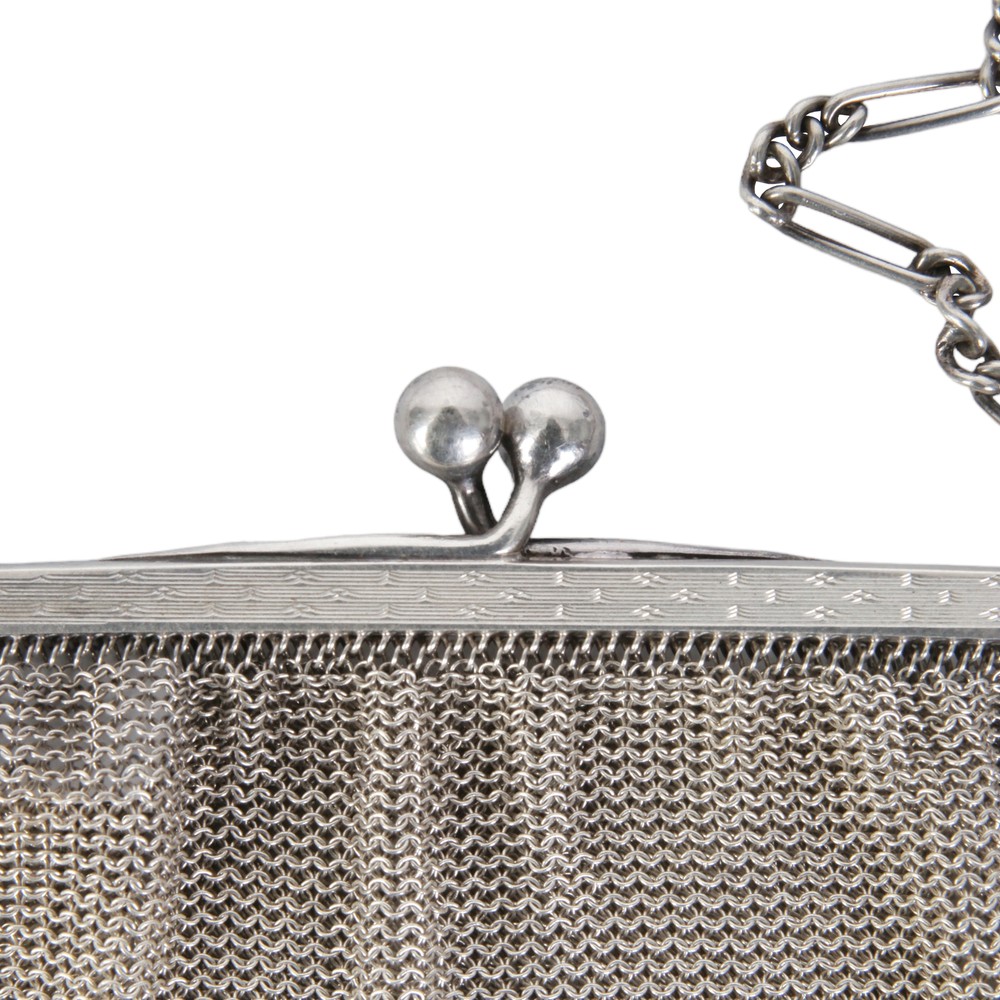 Silver evening bag, Germany, 1929