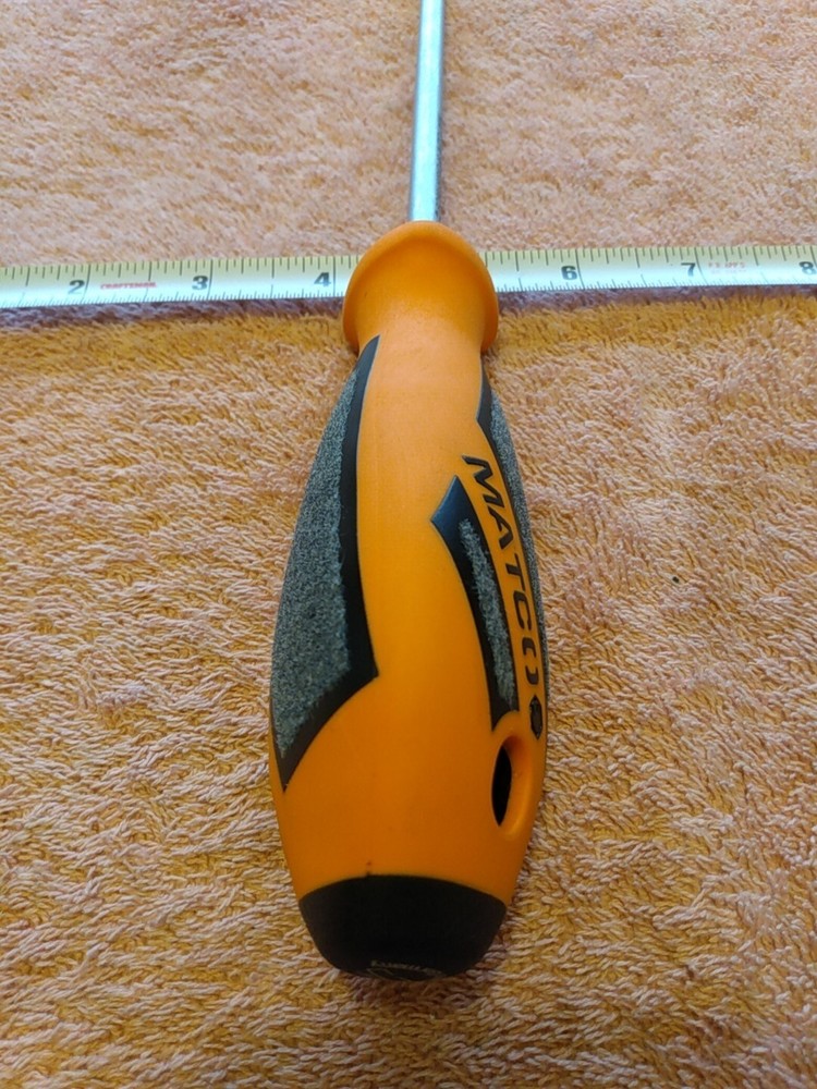 Matco Tools Slotted Screwdriver Orange New