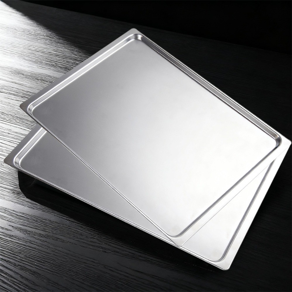Non-stick Oven Tray Rectangular Baking Aluminium Alloy Pan Baking Sheet Cake