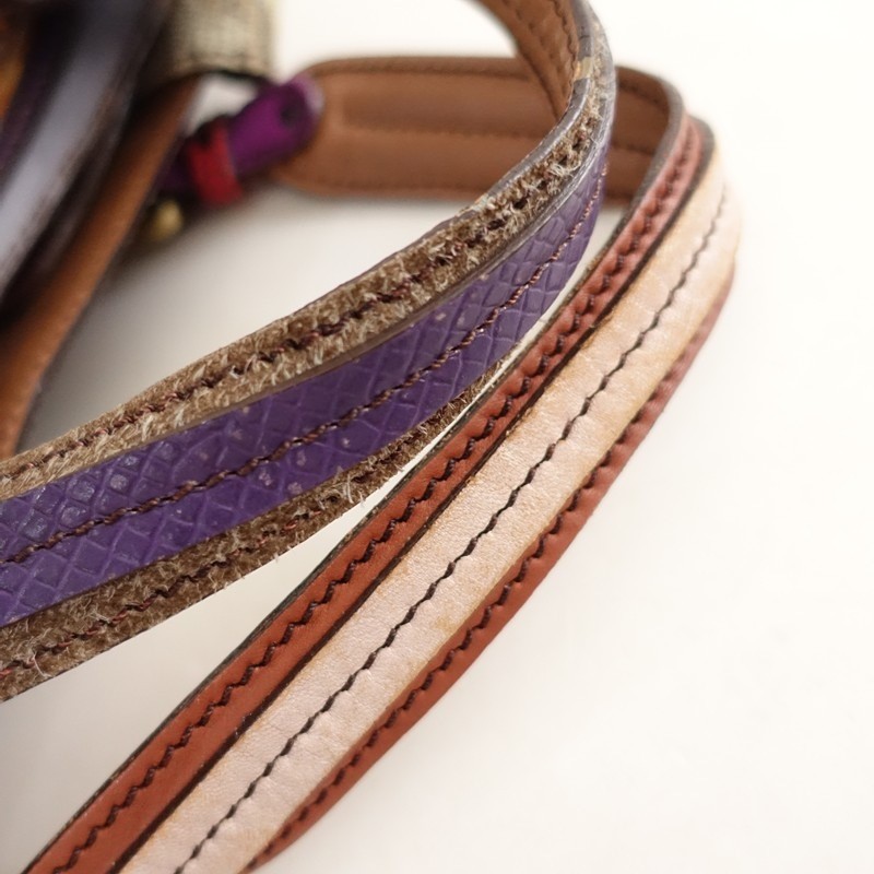 JAMIN PUECH Leather Patchwork Bag