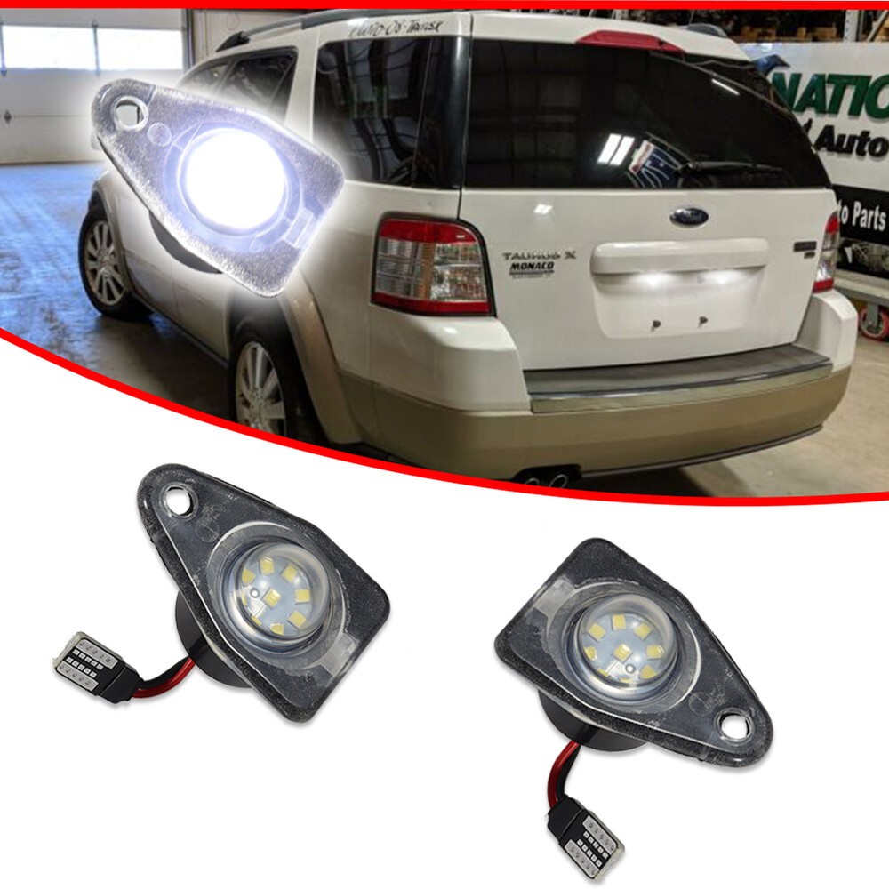 [FULL LED]License Plate Light Pair For Ford Expedition Freestar Taurus Navigator