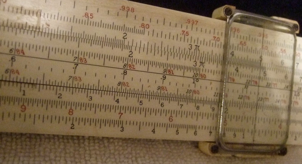 Keuffel & Esser Slide Rule Vintage Math Tool