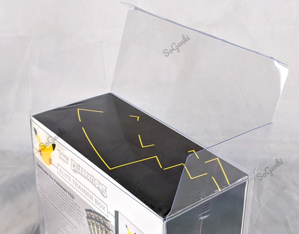 Pokemon ETB Protector Display Case PVC for Elite Trainer Box 5 Pack