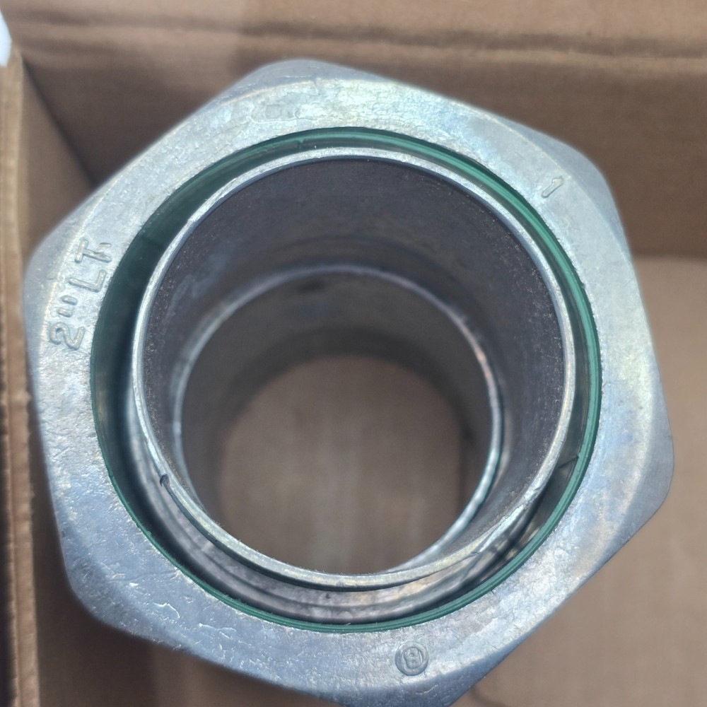 Bridgeport 435-LT2 2" Liquid-Tight Connector 2 Pack