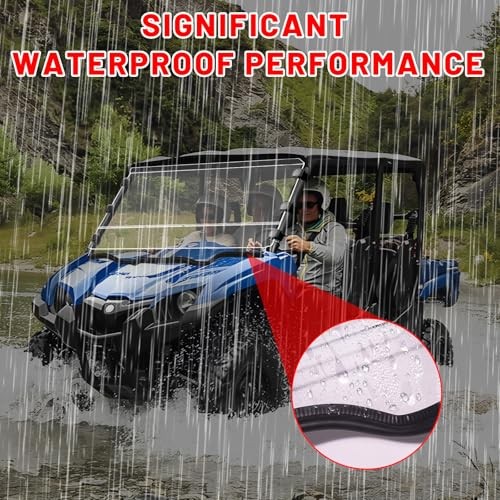 Viking Full Windshield Scratch Resistant Front Windshield Compatible with