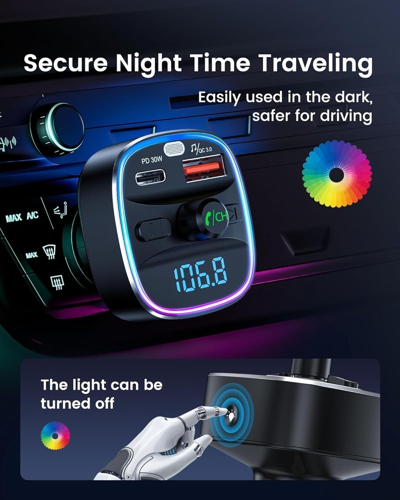 Upgraded Bluetooth 5.4 Technology - CVC Noise Reduction
