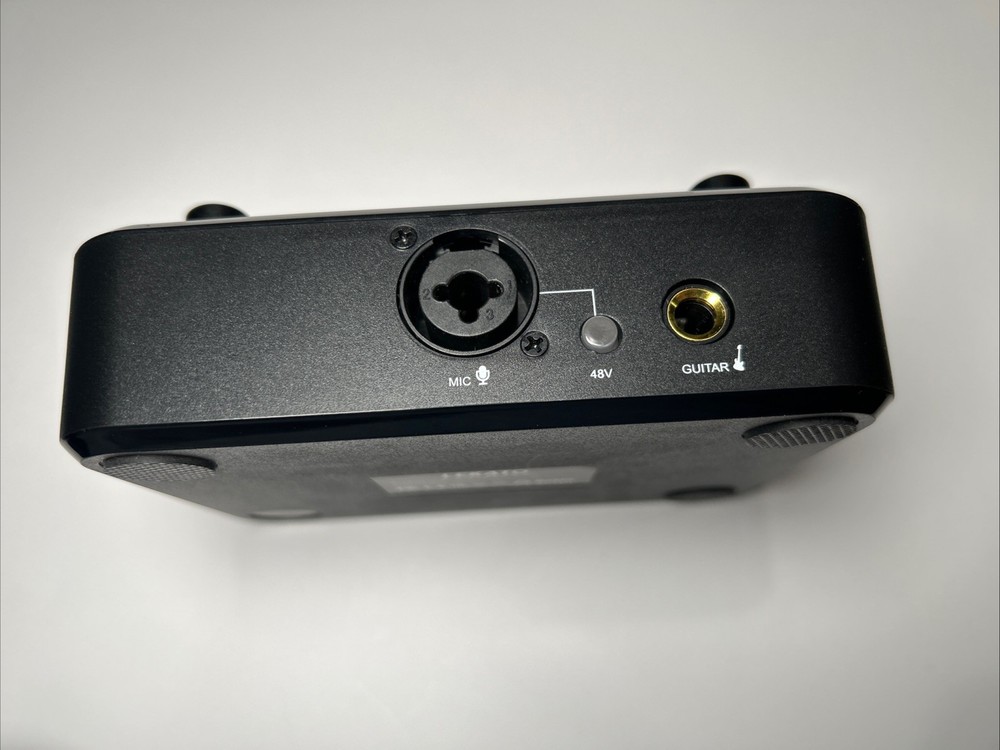 LEKATO Rechargeable Bluetooth Audio Interfaces, USB Audio Interface with XLR