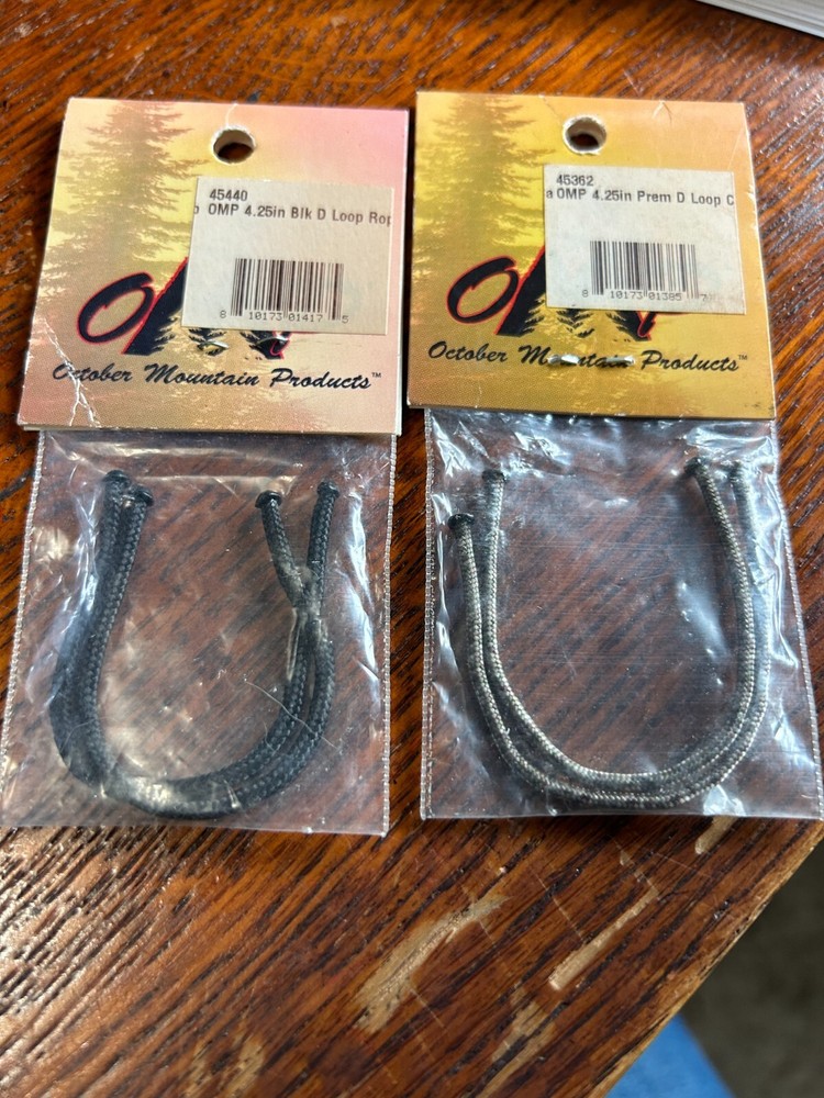 OMP 4.25" Blk D Rope