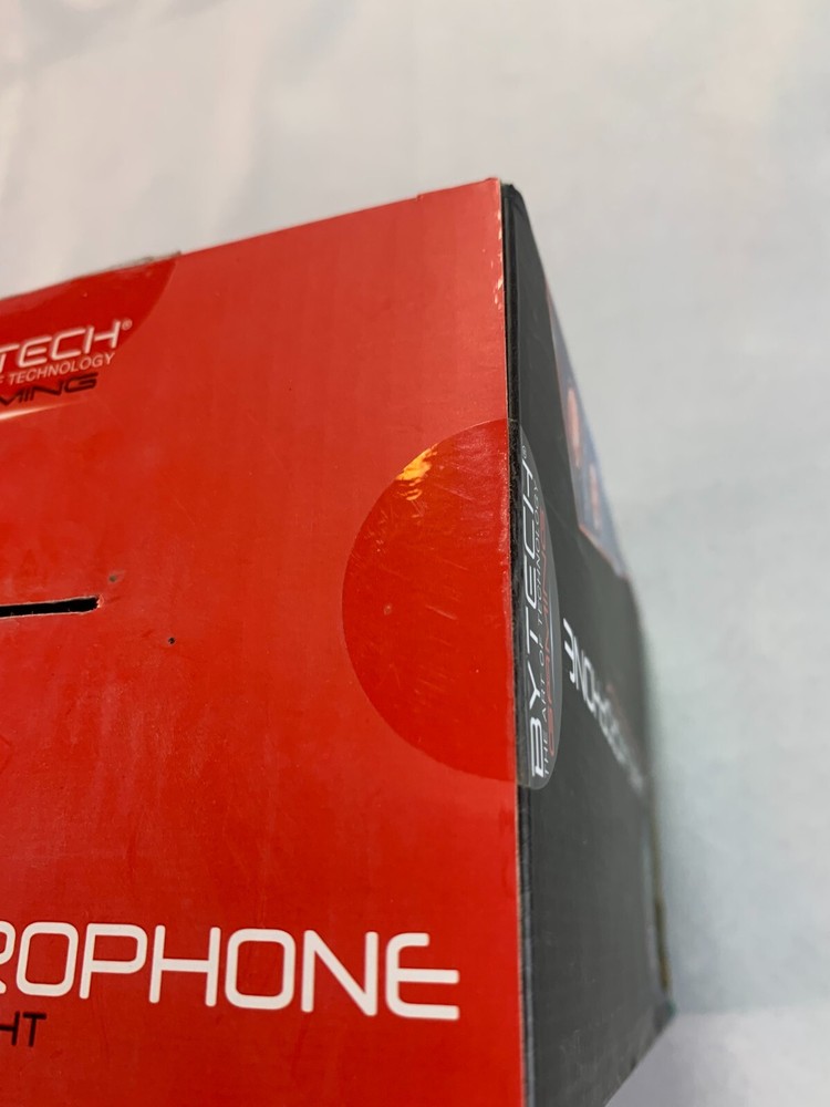 New Bytech Adjustable Gaming microphone - new- Multi Color Backlight Hands Free