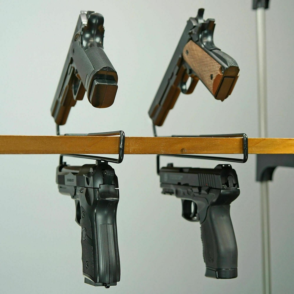 Gun Storage Solutions Over Under Handgun Hanger 2 Per Pack OUHH2