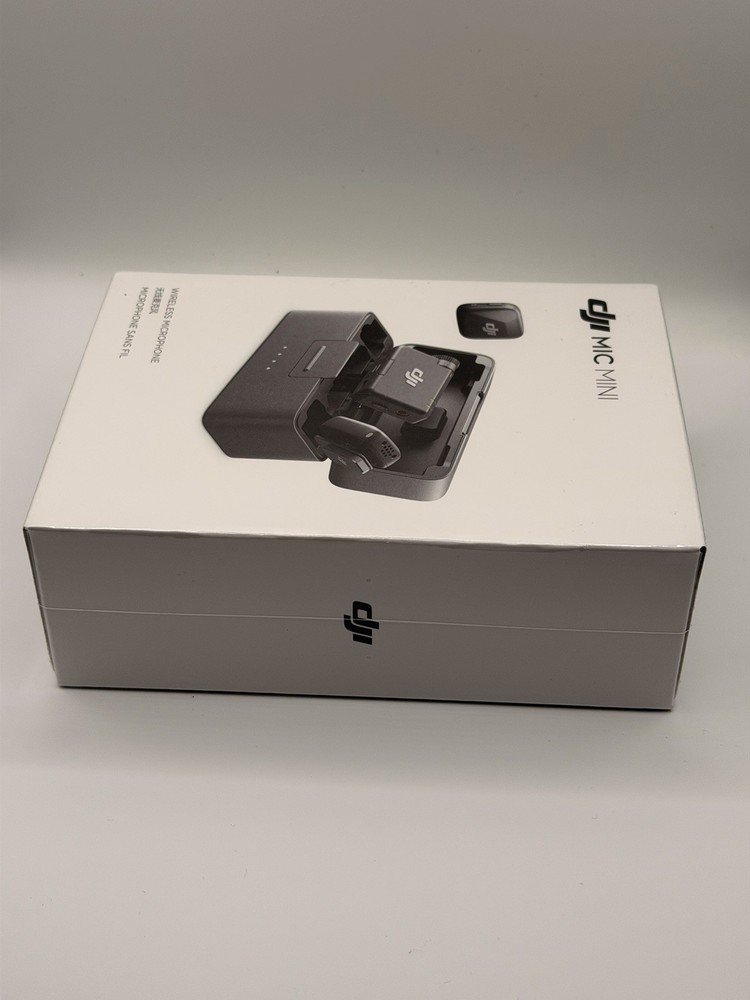 DJI Mic Mini Wireless Microphone System 2TX + 1RX Charging Case Vlog Streaming