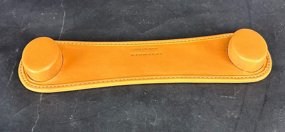 Levenger Leather Book Page Keeper Holder