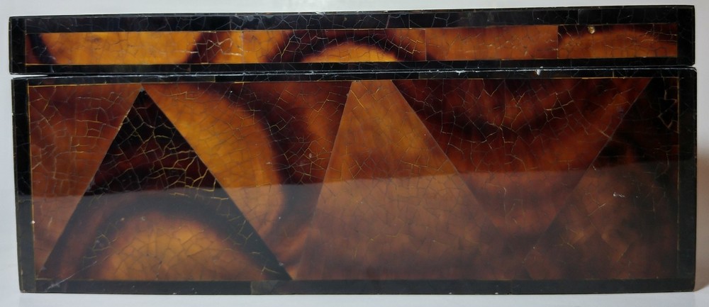 John Richard Tenshell Rectangular Box Brown Designer Accessory Midcentury Modern