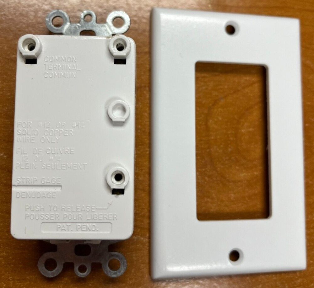 NUTONE VS-86SN Wall Switch - For Standard Single Outlet Box - USED