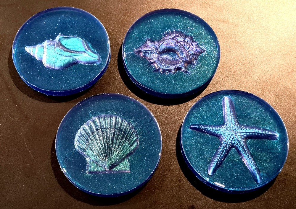 SEASHELL Silicone Inlay Molds AU