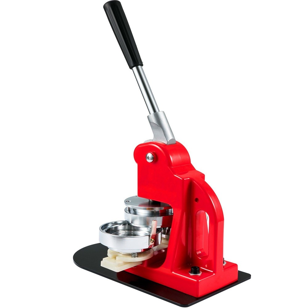 75mm Button Maker Machine 3in Press with Die and Supply Kit