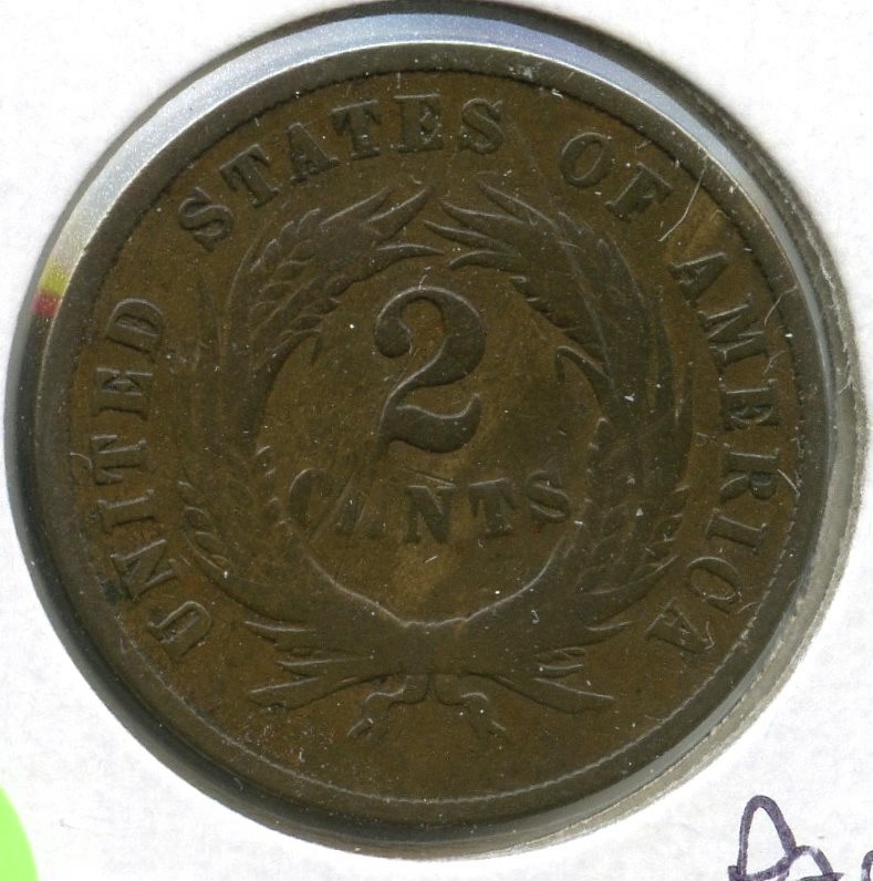 1869 2-Cent Coin - Two Cents - P863