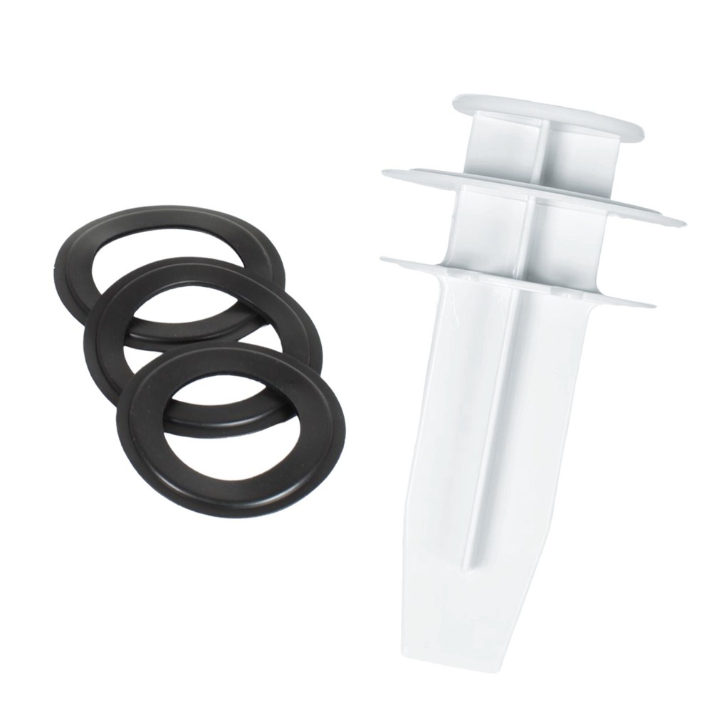 Mr. Scrappy Kitchen Garbage Disposal Multi-Purpose Tool - Stopper, Scraper