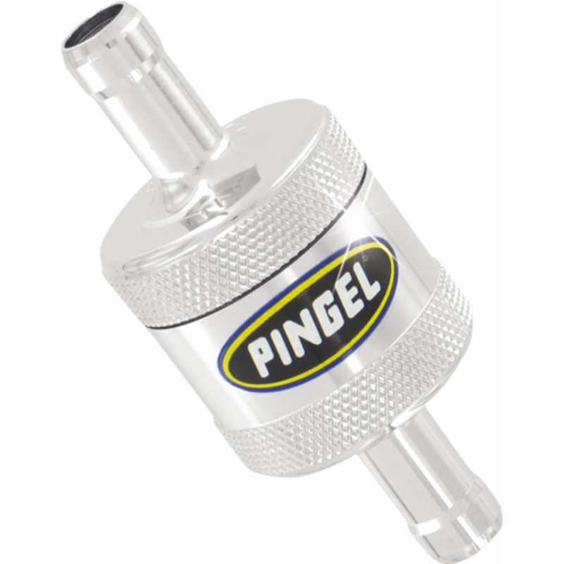 PINGEL In-Line Fuel Filter - Chrome - SS5C