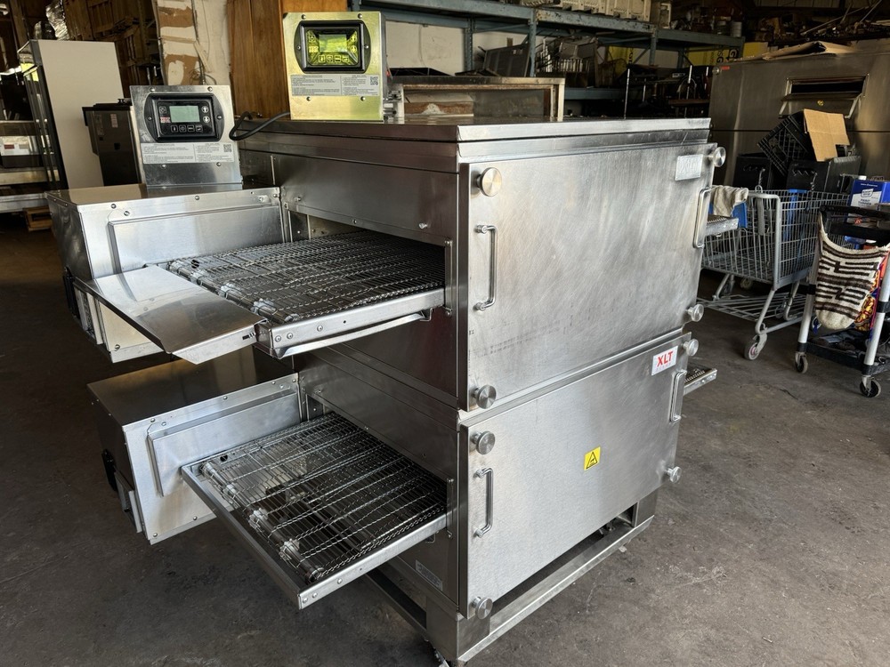 XLT Gas 23” Conveyor Pizza Oven Double Stack- Model X3G-2336- Tested Working