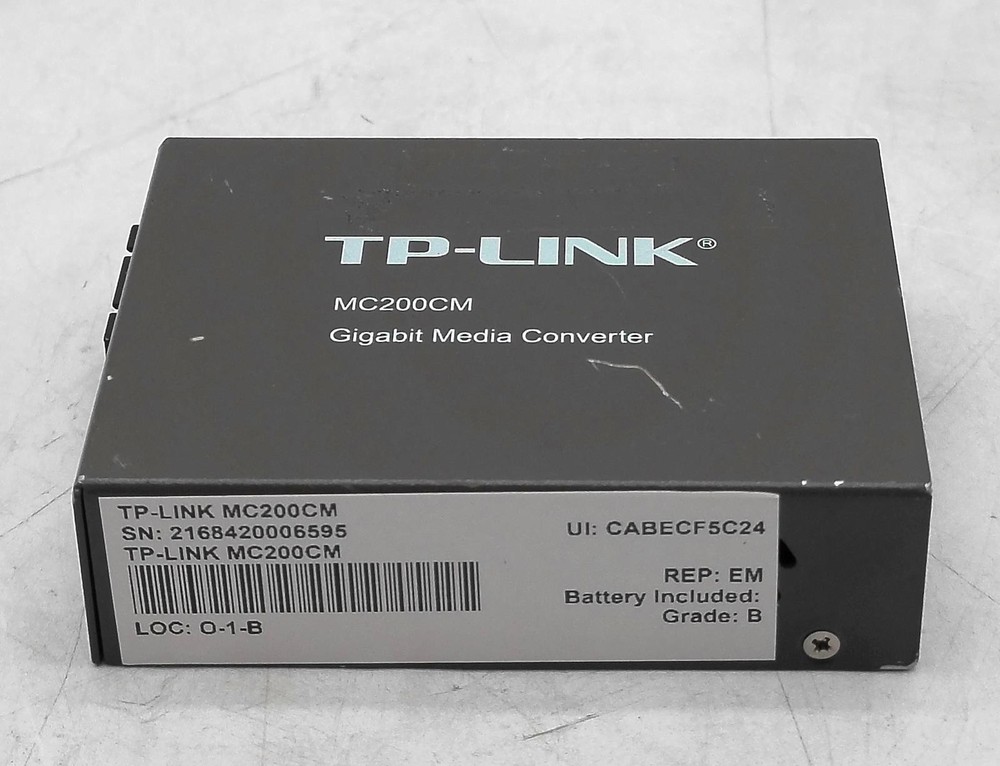 TP-LINK MC200CM GIGABIT MULTI-MODE MEDIA CONVERTER