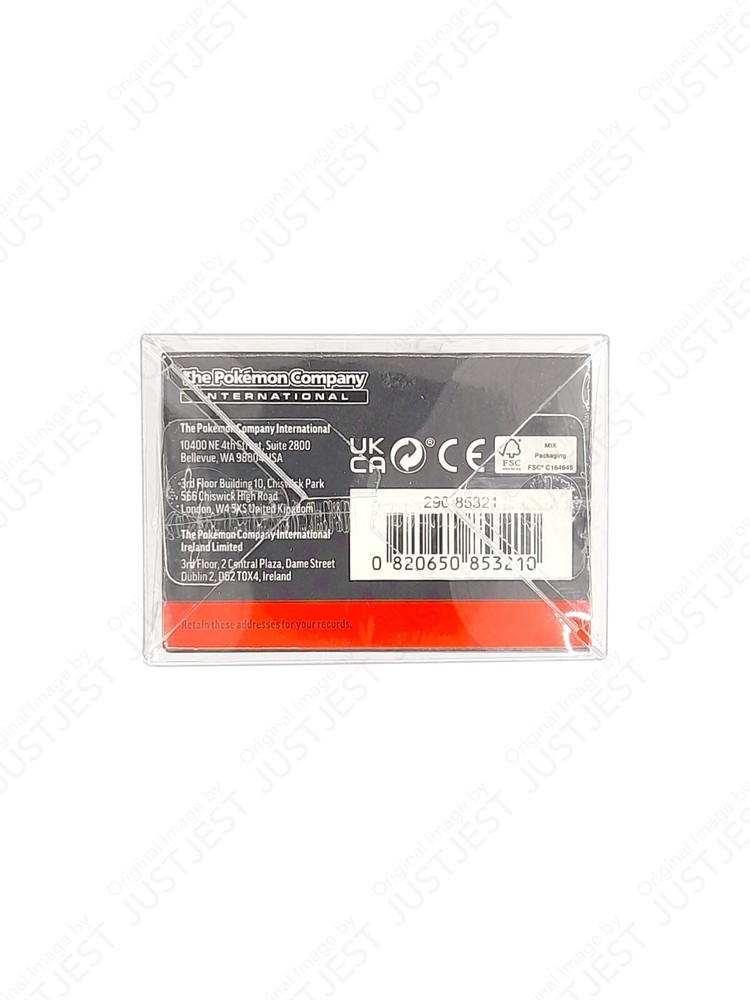 Pokemon Protective Clear Case for Booster Bundle & Battle Box (x10)- Fast Ship