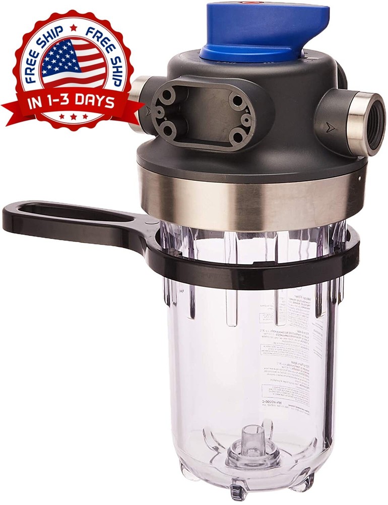 Toda la casa sistema de filtración de entrada salida de 1 pulgada filtro de agua