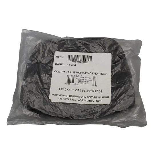 Neoprene Elbow Pad Inserts US Military Issue, X-SHORT - SHORT