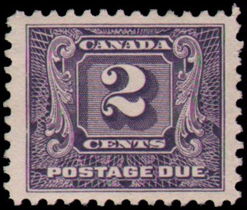 Canada #J6-J10 set MH
