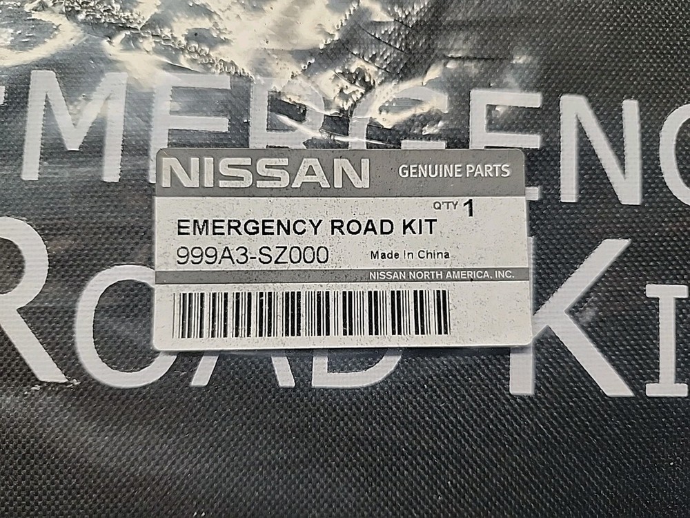 nissan emergency road kit