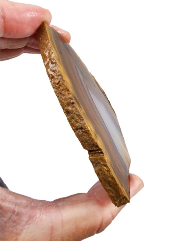 Agate Natural Slab 76.2 grams.