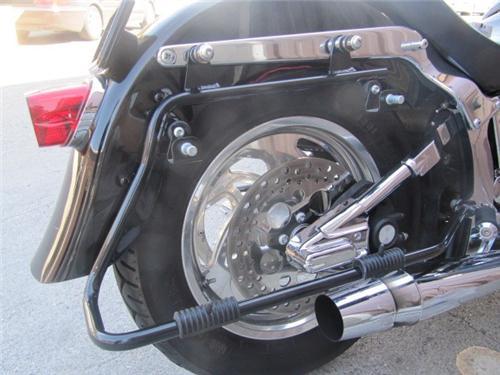 Mounting Cross Brace Supports for Saddle bag Conversion Brackets