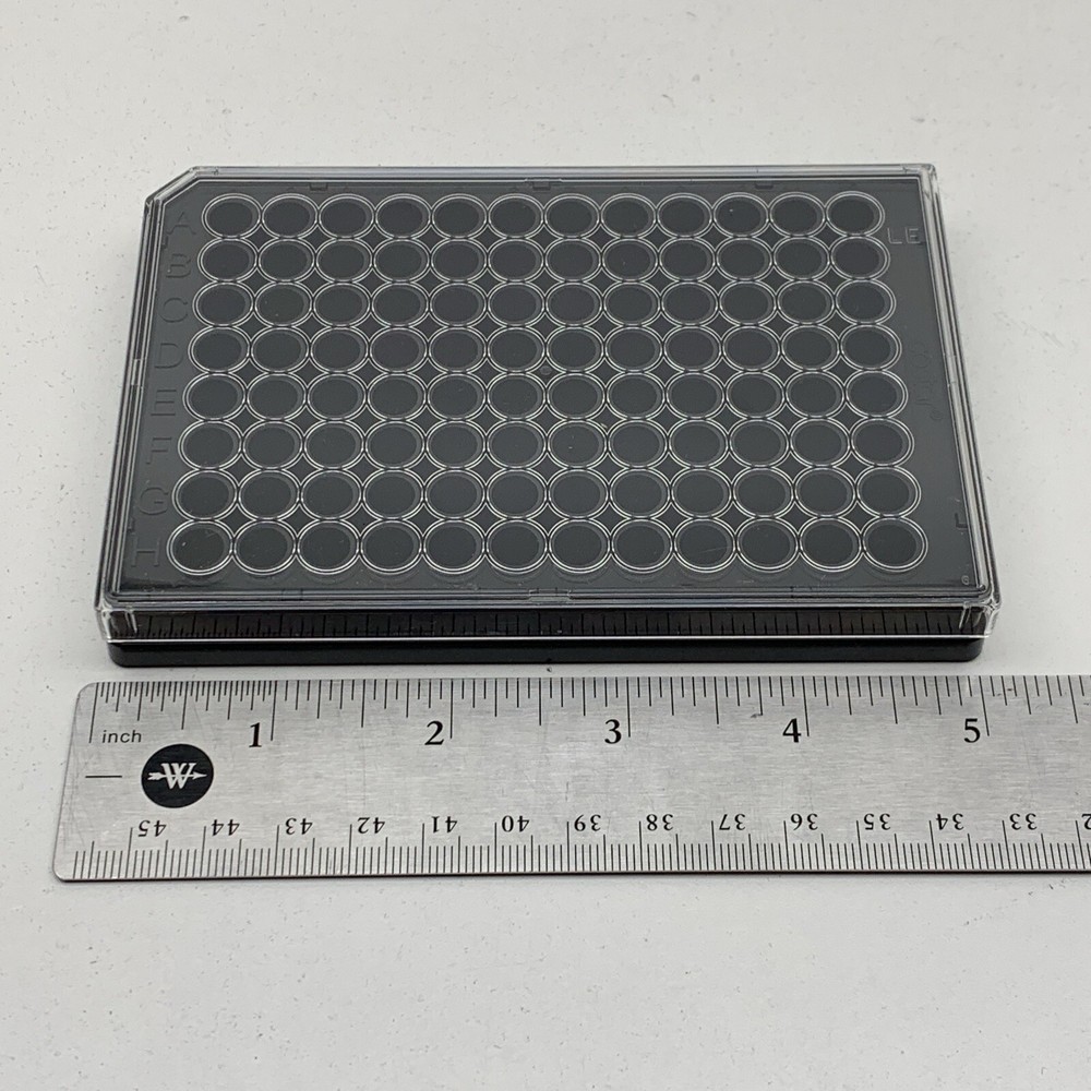(20-Pack) Corning 3916 Solid Black Flat Bottom TC-treated Microplate EXPIRED2019