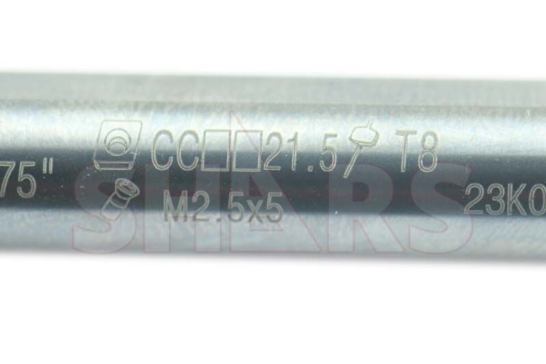 SHARS 1/4" RH SCLCR Coolant Through Indexable Solid Carbide Boring Bar NEW S]