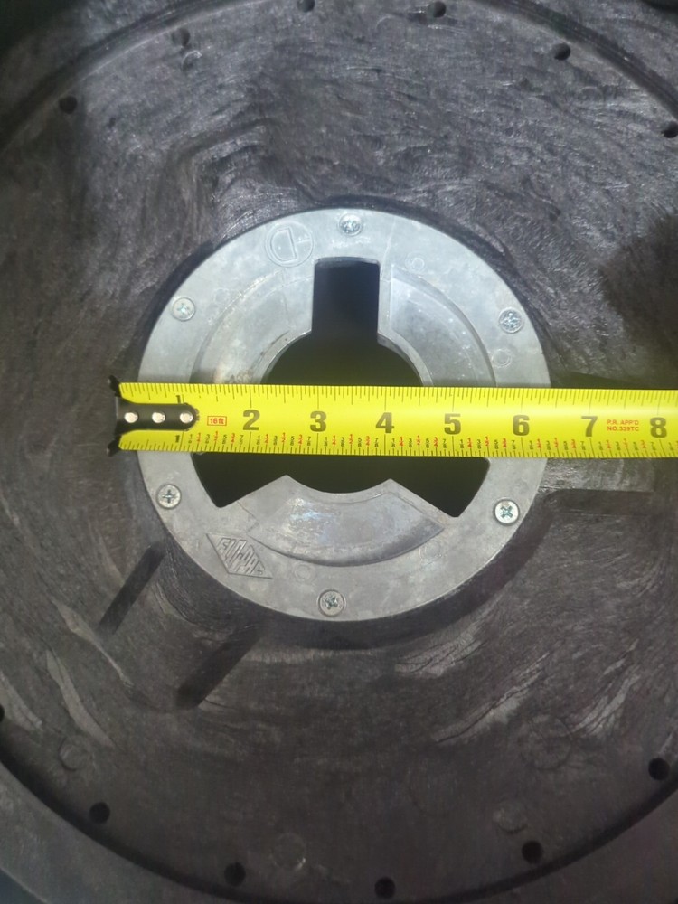 Flo-pac rotary Buffer head Firm Bristles -D