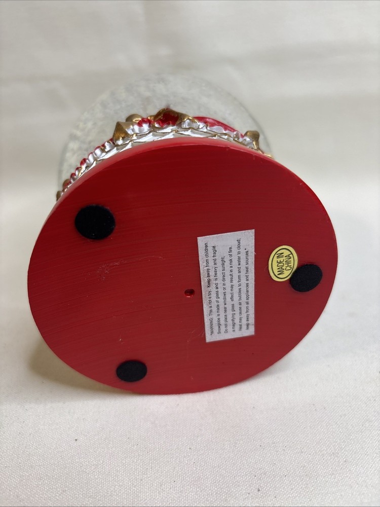 Selfridge’s Nutcracker Suite Snow Globe Clara Mouse King 5.5”