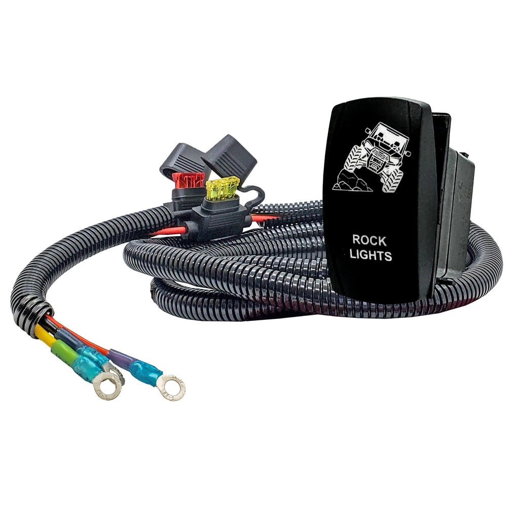 Power Distribution Block Wire ROCK LIGHTS On/Off Switch Can-Am X3 MAX Defender