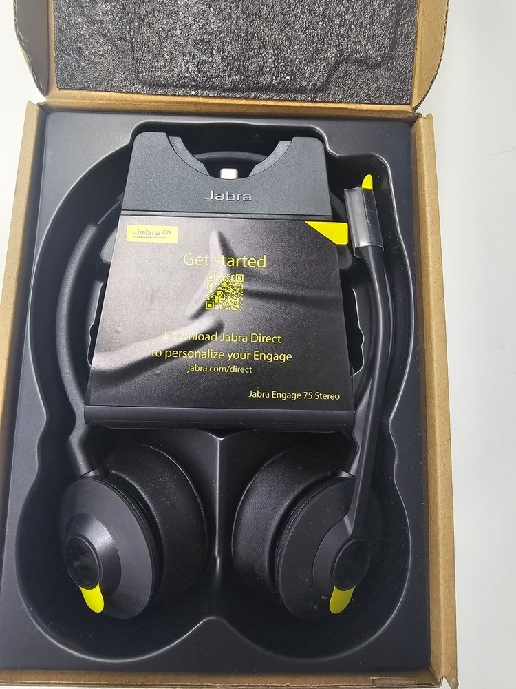 Jabra Engage 75 Wireless Headset - Black