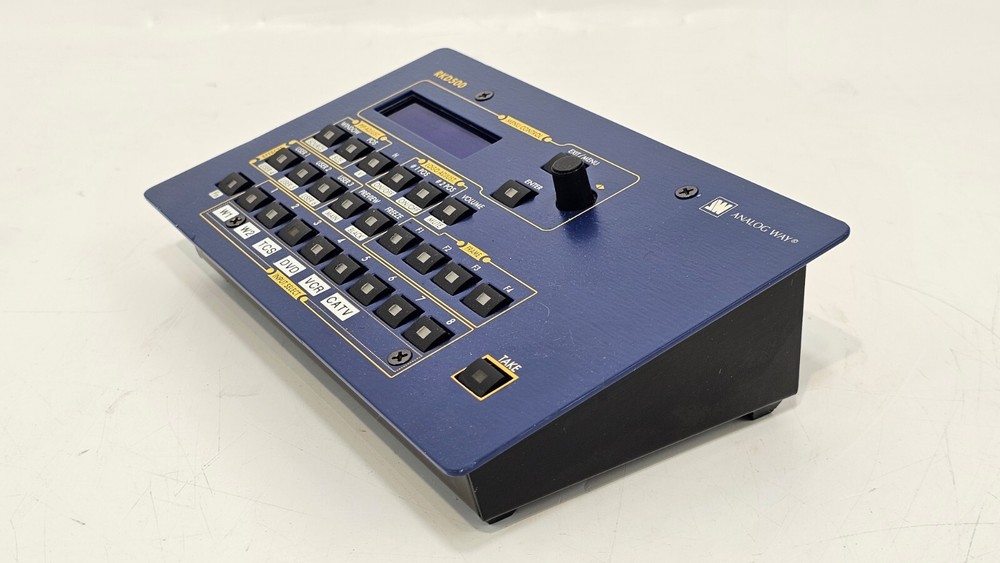 Analog Way RKD500 Touch Event Controller LCD Remote
