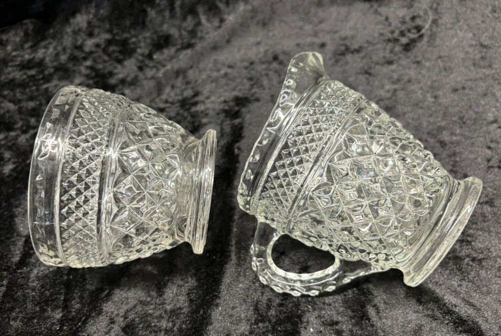 Anchor Hocking WEXFORD Cream & Open Sugar Set
