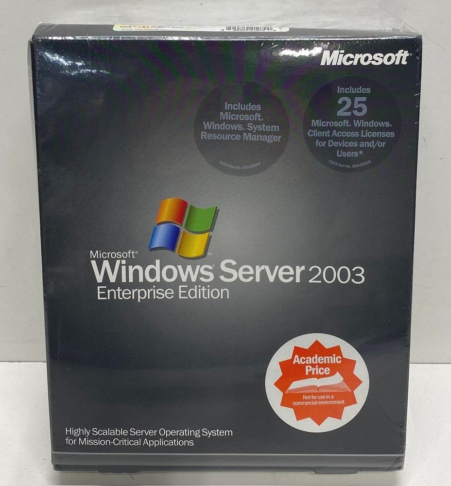 Microsoft Windows Server Enterprise Edition (new)