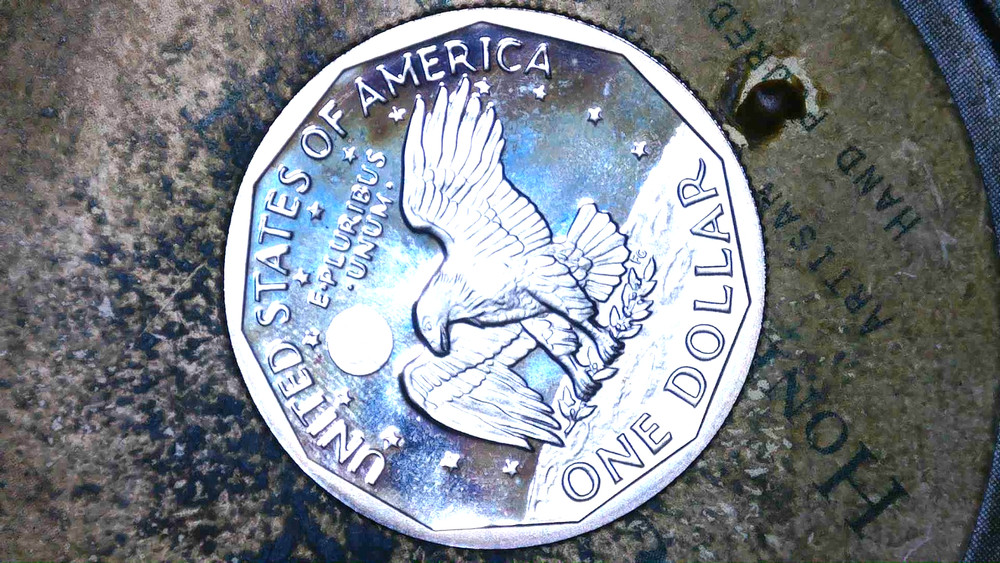 1981 S-PROOF SUSAN B. ANTHNY TYPE2- WIDE RIM=140