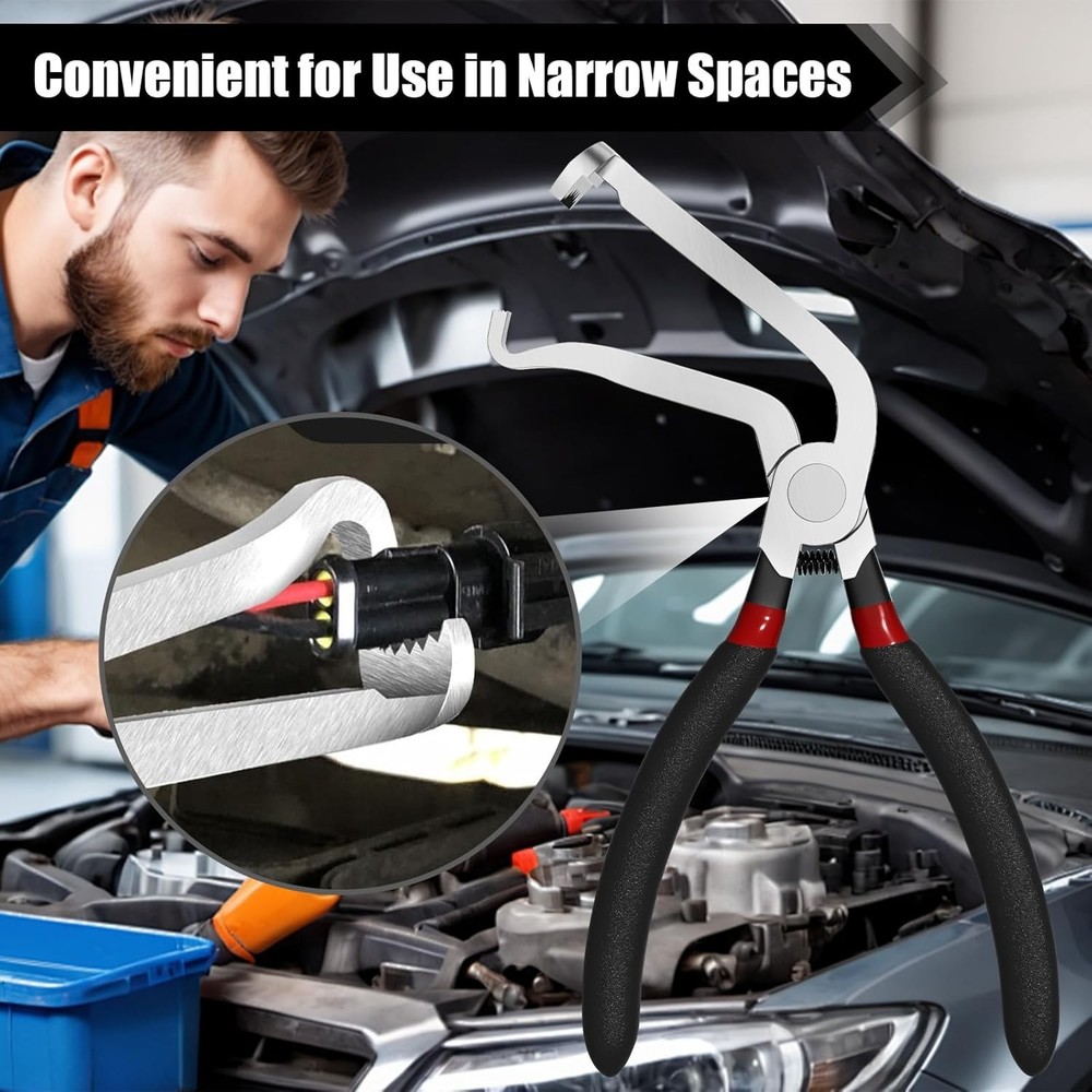 2PC Electrical Disconnect Pliers FUEL Line Tool