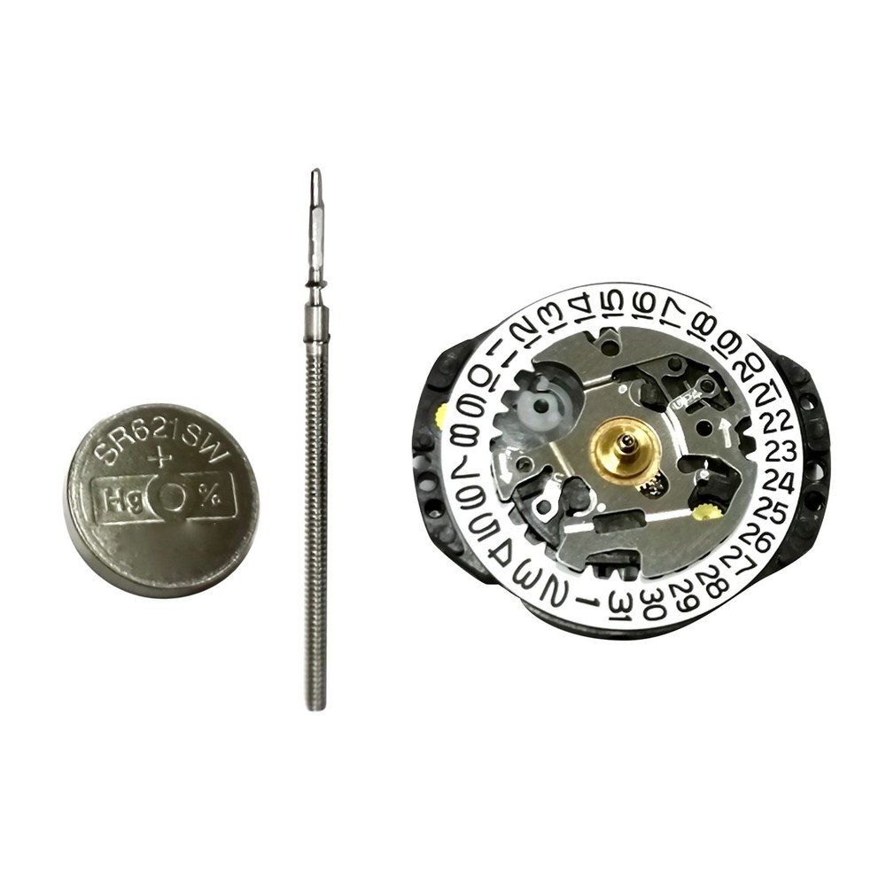 3-Hands Quartz Watch Movement Date at 3 For Japan VX82 VX82E Replace Accessory