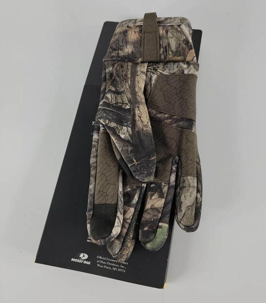 Men's Mossy Oak Midweight Gloves Camo Medium