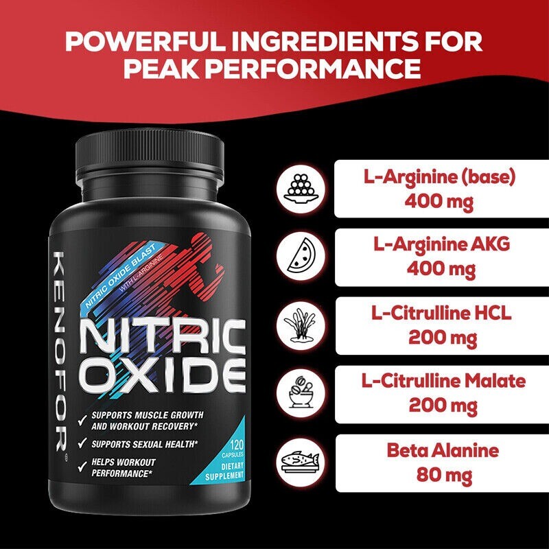 Nitric Oxide Supplements - Advanced Muscle Support Nitric Oxide Booster