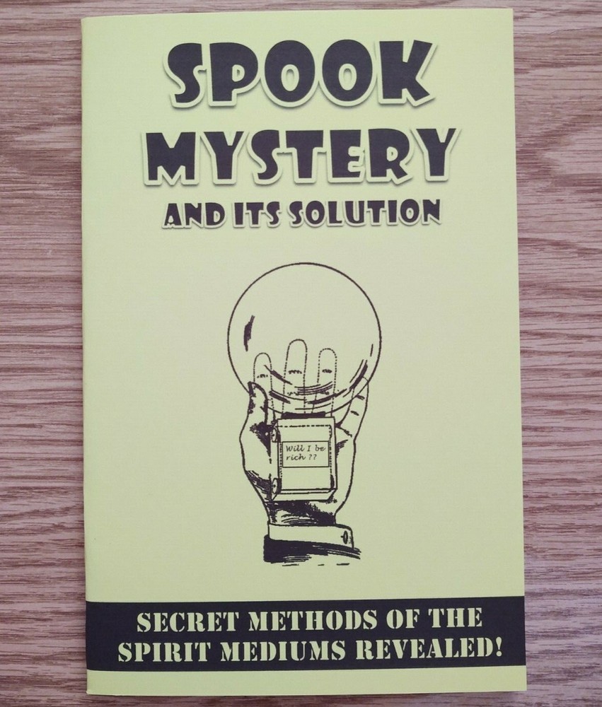 Spook Mystery (Séance methods and psychic secrets)