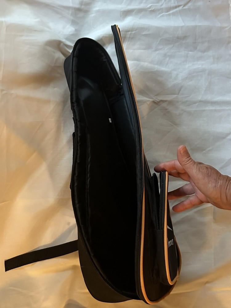 Donner Black Ukulele Case Adjustable Strap