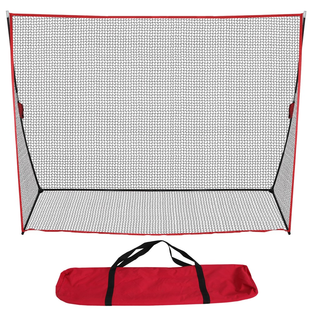 Golf Net 10x7ft Portable Practice Net Hitting Chipping Training Net w/Carry Bag